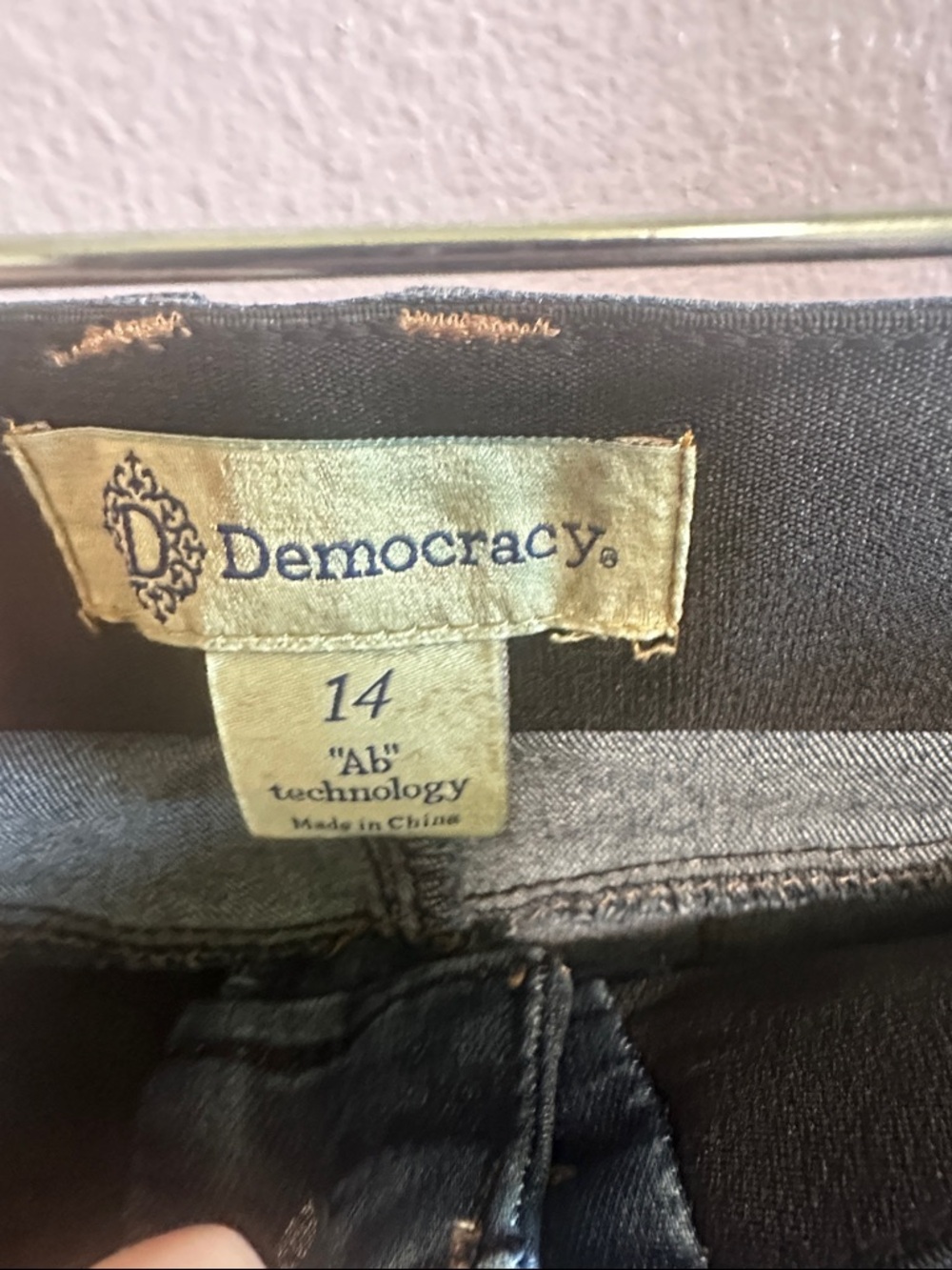 Democracy Dark Blue Denim Shorts - Picture 2 of 7